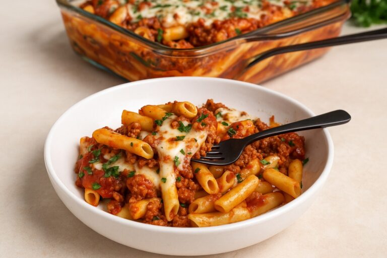 High Protein Baked Ziti