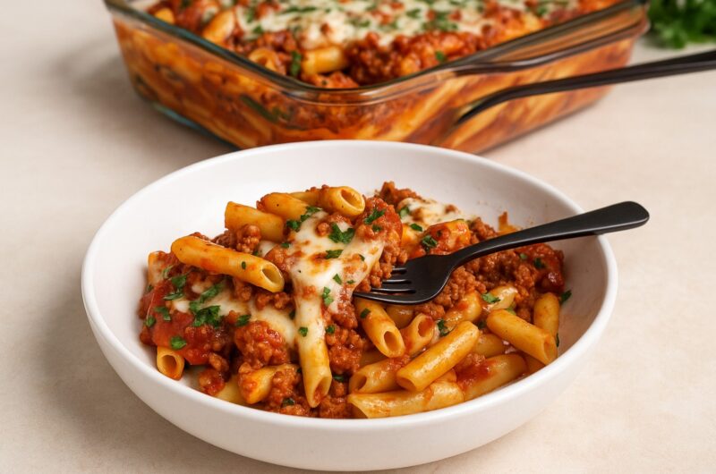 High Protein Baked Ziti